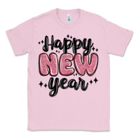 Bubblegum Pink happy new year Classic Tee - MaliasSmallBusiness