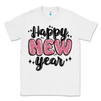 White happy new year Classic Tee - MaliasSmallBusiness
