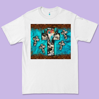 Bull Skull Cross Tumbler Premium Tee Designed By Jahusdesignshop