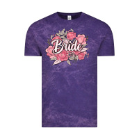 Cloud Purple bride Vintage Tee - MaliasSmallBusiness