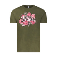Vintage Olive bride Vintage Tee - MaliasSmallBusiness