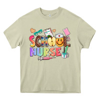 Mossy school nurse Heavy Core Tee - AdoDesignShop