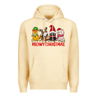 Pina Colada meowy christmas Premium Hoodie - CowGirlArtShop