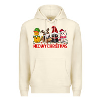 Sandshell meowy christmas Premium Hoodie - CowGirlArtShop