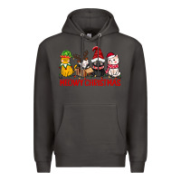 Smoke meowy christmas Premium Hoodie - CowGirlArtShop