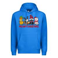 True Royal meowy christmas Premium Hoodie - CowGirlArtShop