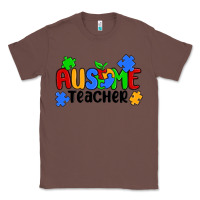 Chestnut ausome teacher Classic Tee - MaliasSmallBusiness