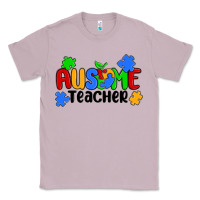 Lilac ausome teacher Classic Tee - MaliasSmallBusiness