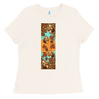 Bone autumn squirrel Ladies Tee - BundleAndBundleShop