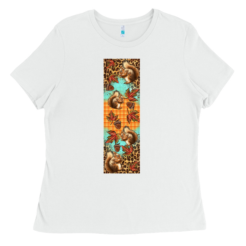 Autumn Squirrel Ladies Tee by BundleAndBundleShop | Teevron