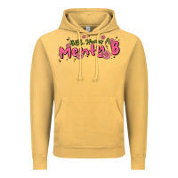 Vintage Mustard having a menty b, cute and trendy Vintage Hoodie - MaliasSmallBusiness