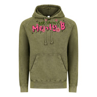 Vintage Olive having a menty b, cute and trendy Vintage Hoodie - MaliasSmallBusiness