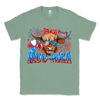 Sage moo rica Classic Tee - CowhideDigitalArt