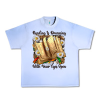 Grape Ice reading is dreaming with your eyes open Urban Heavy Tee - NancyCooperArtShop