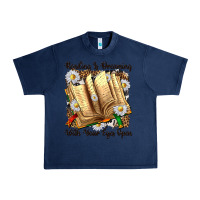 Navy reading is dreaming with your eyes open Urban Heavy Tee - NancyCooperArtShop