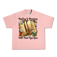 Salmon reading is dreaming with your eyes open Urban Heavy Tee - NancyCooperArtShop