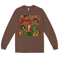 Chestnut Christmas Mini Elf Long Sleeve Tee - BundleAndBundleShop