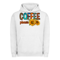 Pigment Lunar Rock coffee please western doodle letters Urban Hoodie - FaDigitalArtStudio