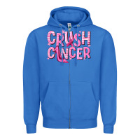True Royal crush cancer Zipper Hoodie - NancyCooperArtShop
