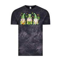 Cloud Black st. patrick's day gnomes Vintage Tee - MaliasSmallBusiness