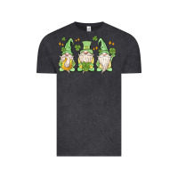 Vintage Black st. patrick's day gnomes Vintage Tee - MaliasSmallBusiness
