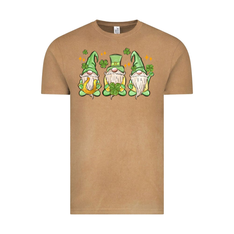 St. Patrick's Day Gnomes Vintage Tee by MaliasSmallBusiness | Teevron