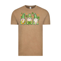 Vintage Coffee st. patrick's day gnomes Vintage Tee - MaliasSmallBusiness