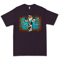 Plum bull skull cross backgraund Premium Tee - JahusDesignShop