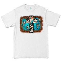 White bull skull cross backgraund Premium Tee - JahusDesignShop
