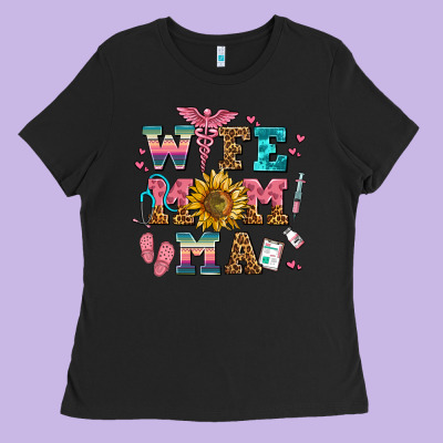 Wife Mom Ma Ladies Tee Designed By Adodesignshop