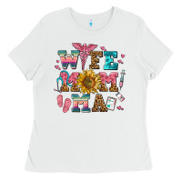 White wife mom ma Ladies Tee - AdoDesignShop