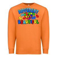 Carrot Different is beautiful Autism Premium Sweatshirt - CowGirlArtShop