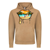 Vintage Camel beach lips Vintage Hoodie - Jasminsmagicworld