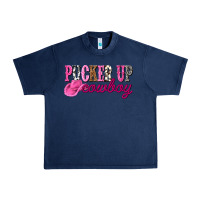 Navy pucker up cowboy Urban Heavy Tee - NancyCooperArtShop