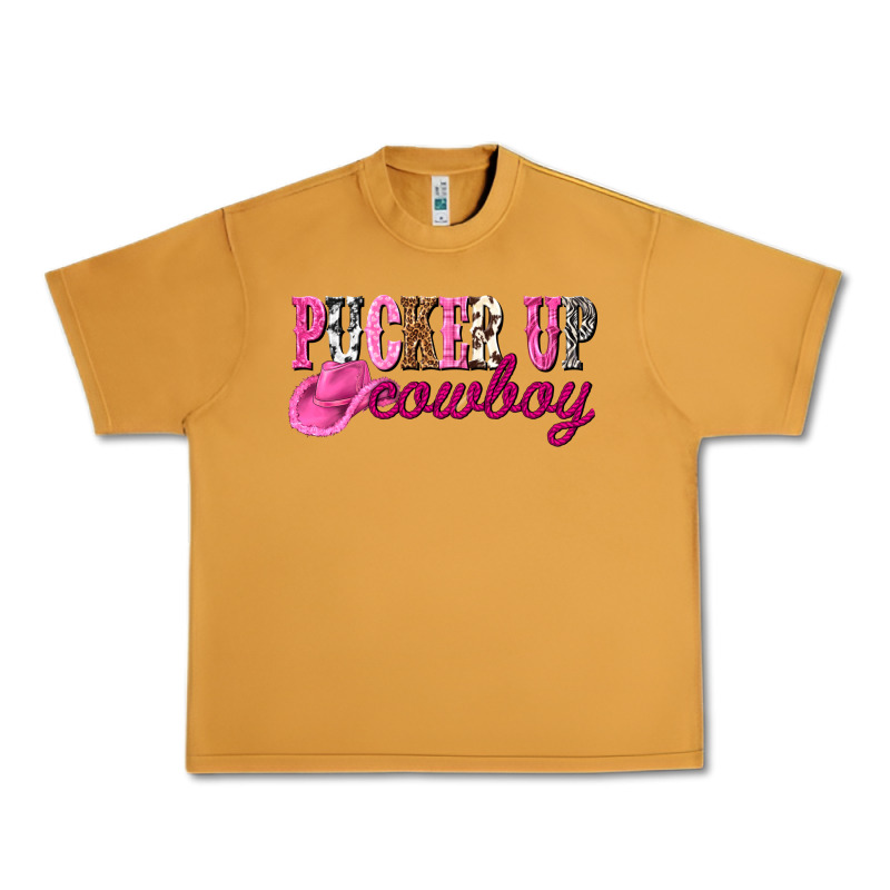 Pucker Up Cowboy Urban Heavy Tee by NancyCooperArtShop | Teevron