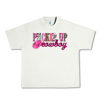 Pistachio pucker up cowboy Urban Heavy Tee - NancyCooperArtShop