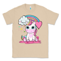 Mushroom cute unicorn and rainbow Classic Tee - NancyCooperArtShop