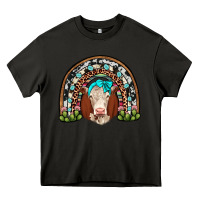 Asphalt hereford rainbow Heavy Core Tee - JahusDesignShop