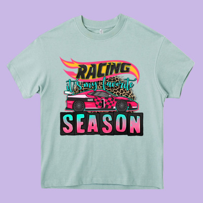 Racing It's My Favorite Season Sport Car Heavy Core Tee Designed By Adodesignshop