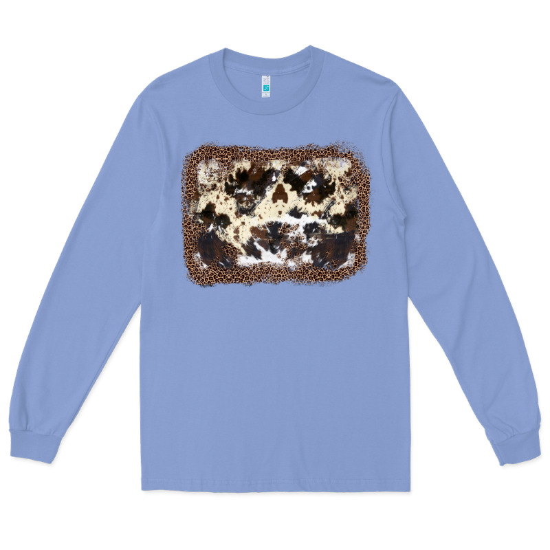 Cowhide Leopard Background Long Sleeve Tee by JahusDesignShop | Teevron