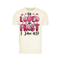 Vintage Arctic he loved us first 1 john 4 19 Vintage Tee - MaliasSmallBusiness