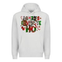 Dove Grey santas favorite ho Premium Hoodie - CowGirlArtShop