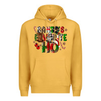 Mustard santas favorite ho Premium Hoodie - CowGirlArtShop