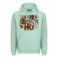 Seafoam santas favorite ho Premium Hoodie - CowGirlArtShop