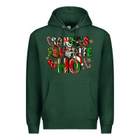 Sports Green santas favorite ho Premium Hoodie - CowGirlArtShop