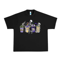 Black skeleton coffee cups Urban Heavy Tee - NancyCooperArtShop