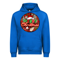 Cobalt Merry christmas Urban Hoodie - FaDigitalArtStudio