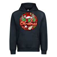 Navy Merry christmas Urban Hoodie - FaDigitalArtStudio