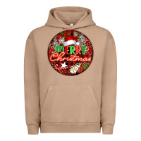Pigment Burro Merry christmas Urban Hoodie - FaDigitalArtStudio