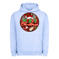 Pigment Grape Ice Merry christmas Urban Hoodie - FaDigitalArtStudio